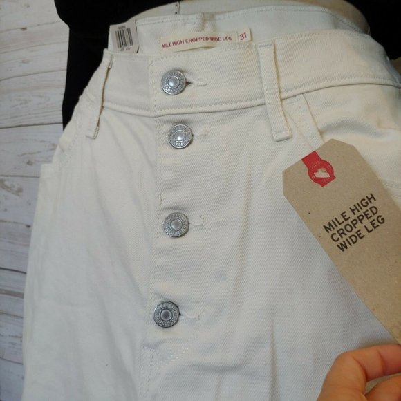 ❤️SOLD❤️Levi's Women's Mile High Cropped Wide Leg - Picture 12 of 12